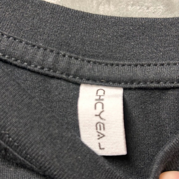 Streetwear Graphic Print T-Shirt Get A Grip Heart Flower Tattoo Design Black - L - Picture 6 of 6